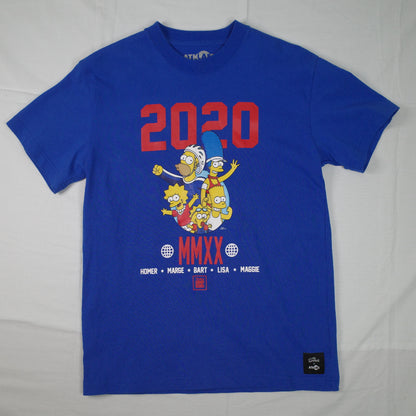 The Simpsons Atmos Lab 2020 Capsule Collection Blue T-Shirt Mens Medium