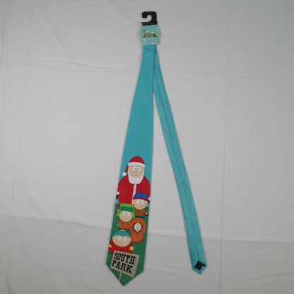 Vintage 1998 South Park Tie Santa Tie Cartman Kyle Stan Kenny NWT