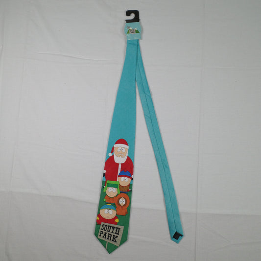 Vintage 1998 South Park Tie Santa Tie Cartman Kyle Stan Kenny NWT