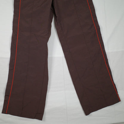X-Girl Nylon Easy Pant - Mud Coloured Trackpants Womens Size 6 New