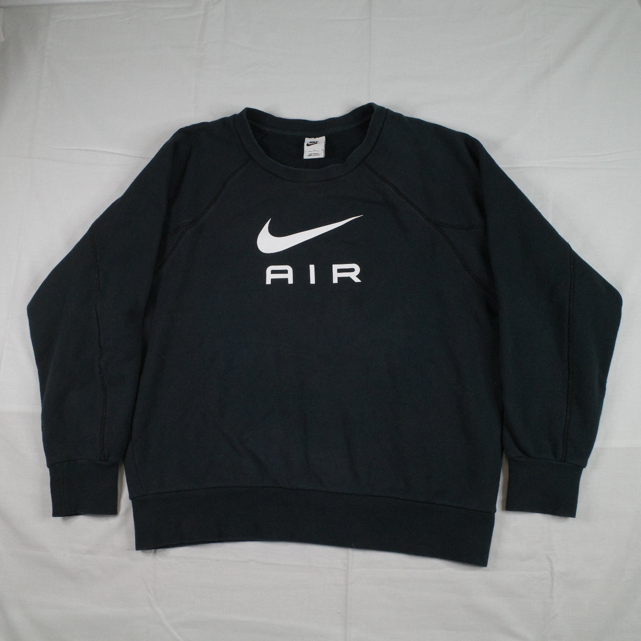 Nike Air Nikelab Black Crewneck Sweater Mens Large
