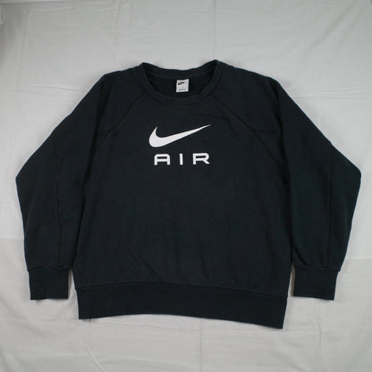 Nike Air Nikelab Black Crewneck Sweater Mens Large