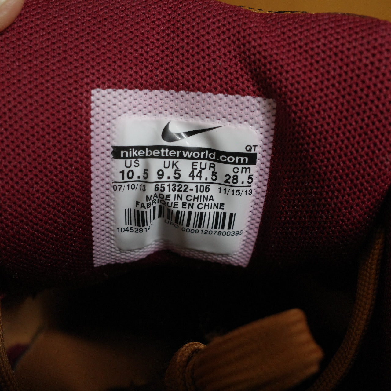 Nike Air Max 90 'London Underground' 651322-106 Men's Size 11 Shoes