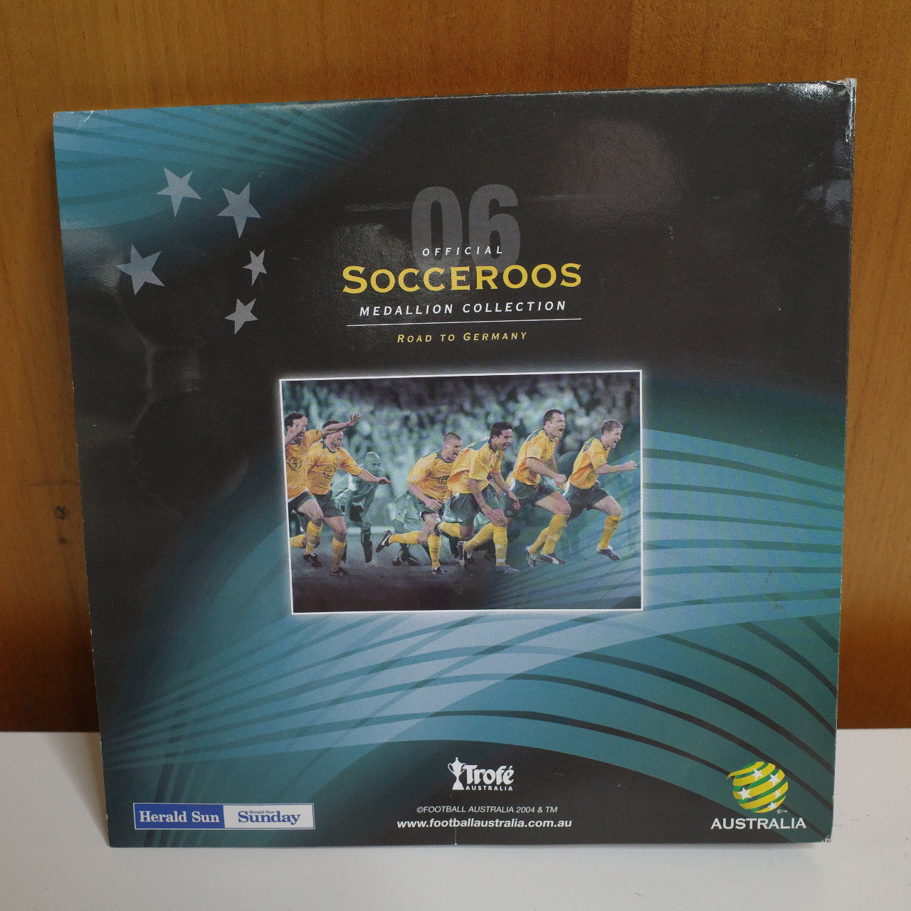 Official Socceroos Medallion Collection Road to Germany Herald Sun 2006