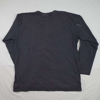 Vintage Billabong T Shirt Mens 2XL Gray Long Sleeve Y2k Skate Surf