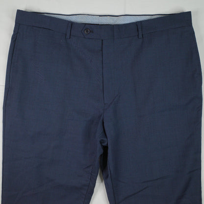 Tommy Hilfiger Mens 100% Wool Suit Pants Flat Front 38x30 Navy