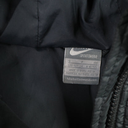 Vintage Nike Sportswear Puffer Vest Quilted Grey Tag Womens Small
