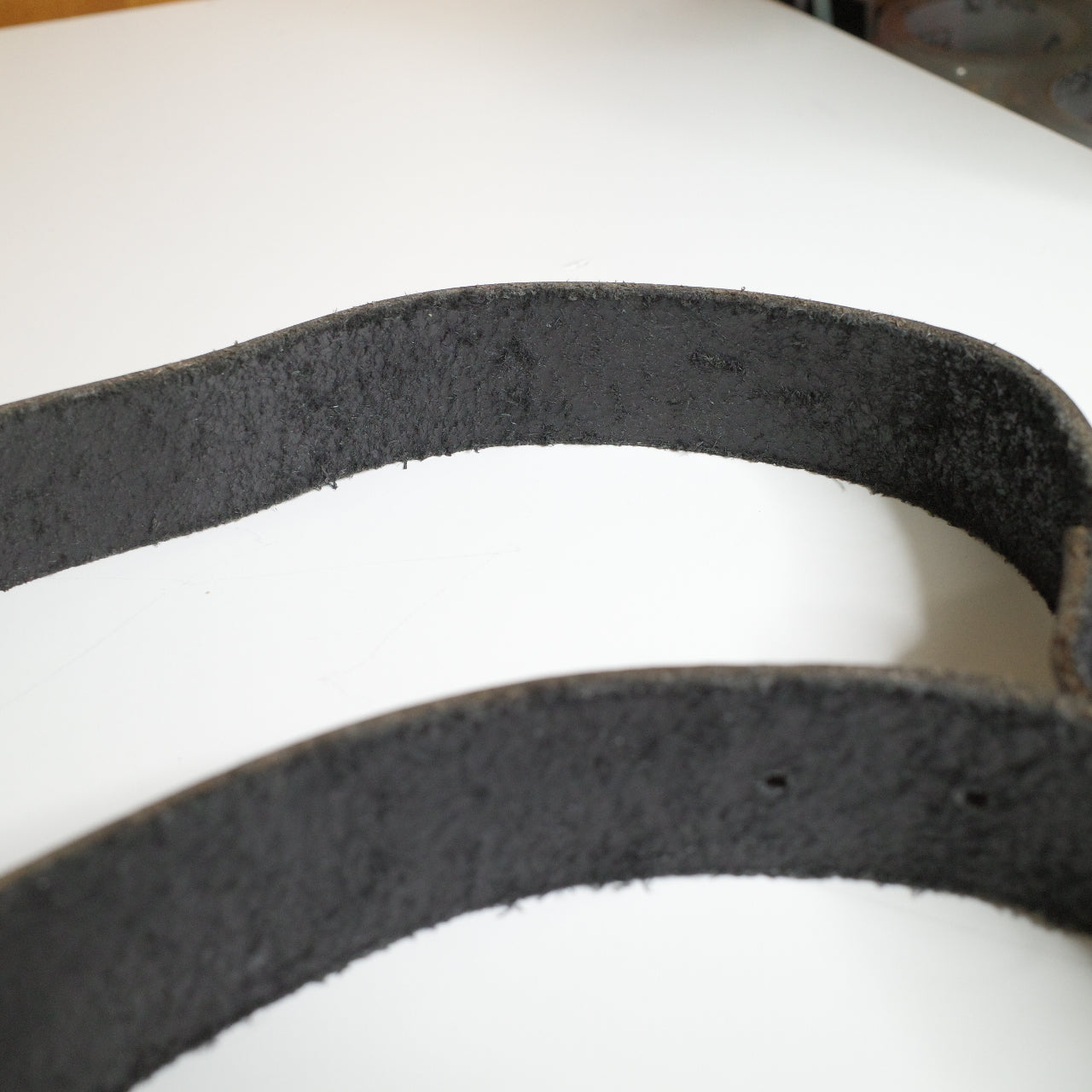 Harley Davidson 1989 Cycles Metal Belt Buckle USA Made Leather Embossed Belt Siskiyou