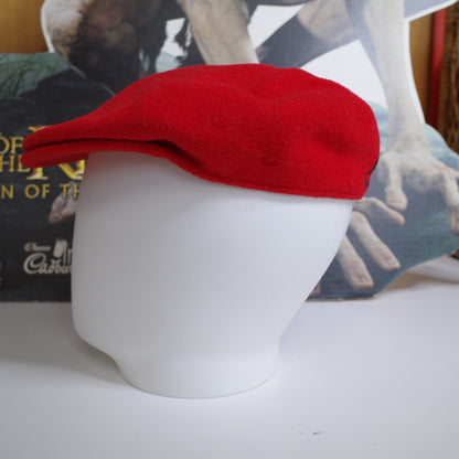 Kangol Wool 504 Flat Cap Men Vintage Red Large
