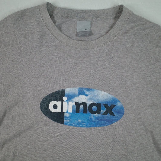Nike Air Max 95 Cloud Logo Grey T-Shirt Mens XXL Rare