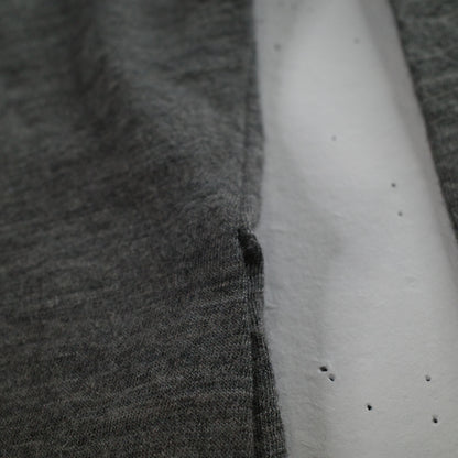 Jil Sander Mock Neck Grey Turtleneck Sweater Jumper Size 42