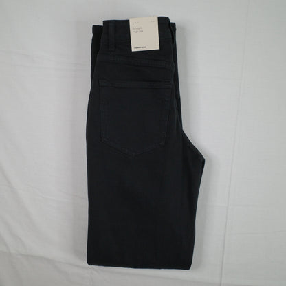 Country Road High Rise Straight Jeans Black Womens 4 with tags
