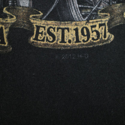 Harley Davidson Motorcycles Polar Bear Run Calgary Alberta Long Sleeve T Shirt Mens 5XL~