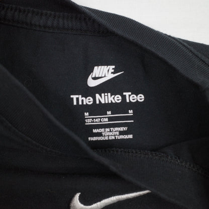 Nike Air Embroidered Center Logo Black Short Sleeve Womens T-Shirt M