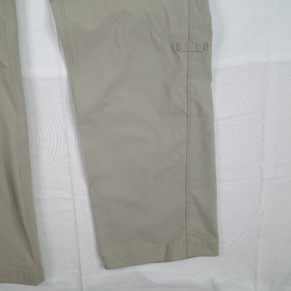 Patagonia Womens Pants Size 2 Khaki Beige Quandry Nylon Roll Up Hiking Pants