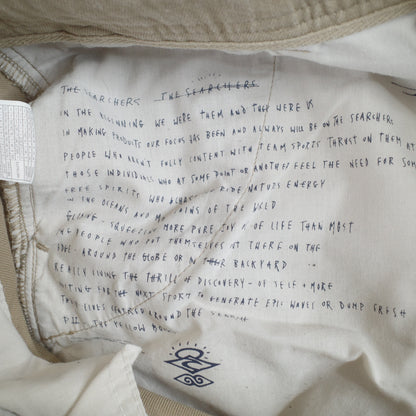 Rip Curl Searchers Cargo Pants Light Khaki Cordura Mens 36