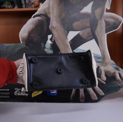 Von Dutch Vintage Mini Bowling Bag - look at photos of handle