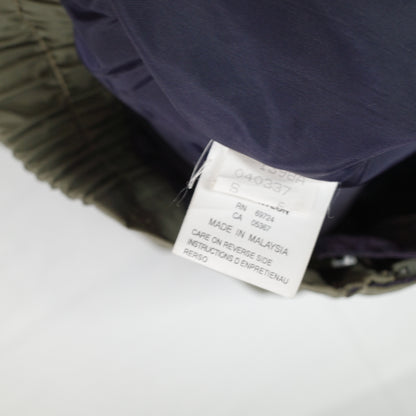 Columbia Bugaboo Olive Black Winter Jacket Radial Sleeve Mens Small Damaged Zip