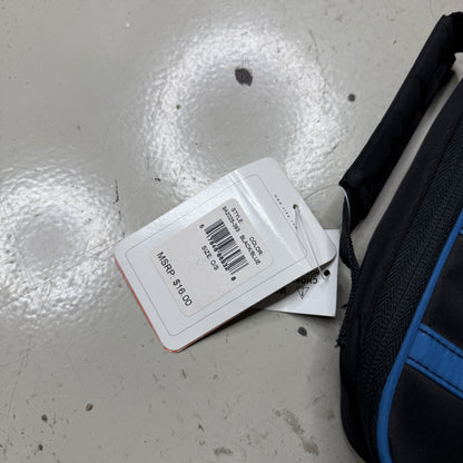 Vintage Nike 90s Insulated Lunchbox Travel Bag Blue Black Embroidered Logo New with Tags