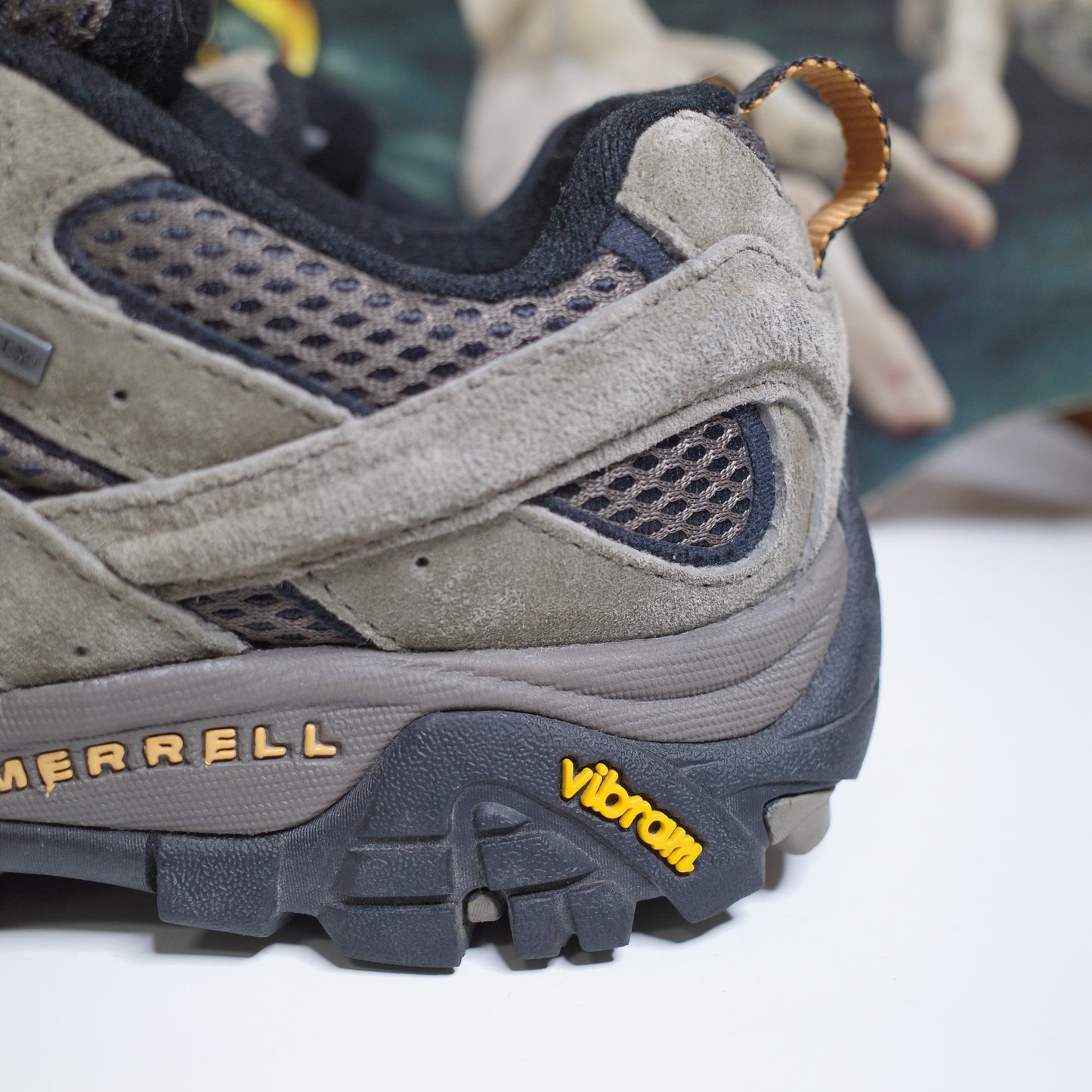 Merrell Moab 3 Vent Walnut Hiking Boot Shoe Men's US 7 UK6.5 Vibram Like New