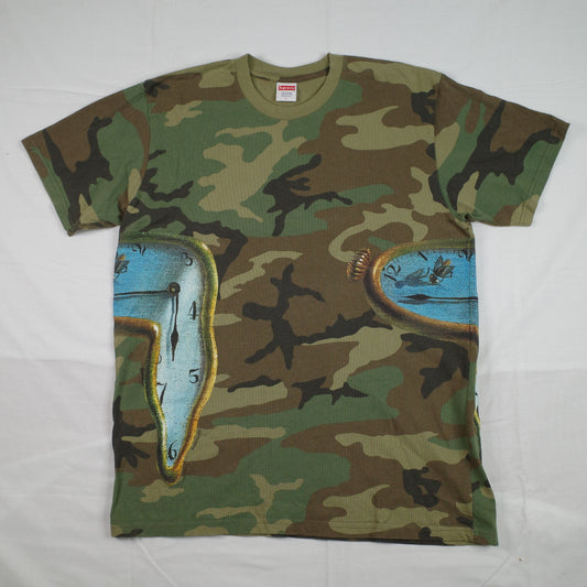 Supreme Salvador Dali Persistence of Memory Camo Shirt Large Rare 2019