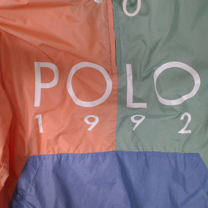 Polo Ralph Lauren Polo Sport Pastel 1992 Windbreaker Jacket Mens Medium NWT