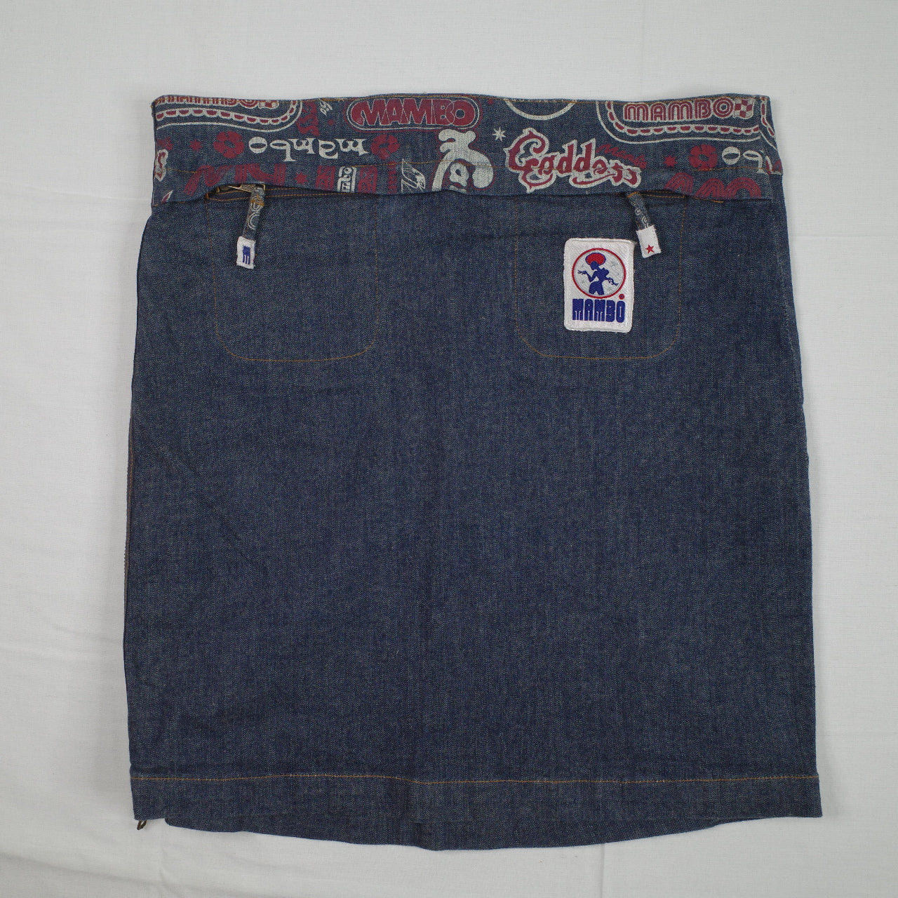 Boom Boom Jeans Shorts Womens Blue Dark Y2K Booty Shorts