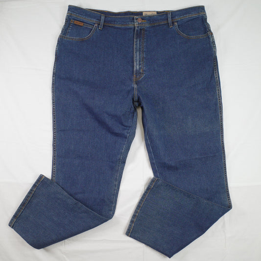 Wrangler Mens Jeans W44 L32 Cowboy Texas Blue Denim