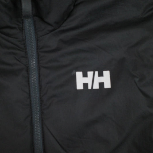 Helly-Hansen Primaloft Insulated Puffer Jacket Black Lightweight Mens Medium