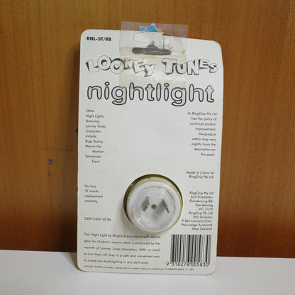 Vintage Sealed 1994 Looney Tunes - Sylvester & Tweety Night Light