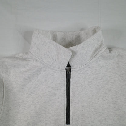 Elite Eleven Classic Quarter Zip Polar Grey Mens Small