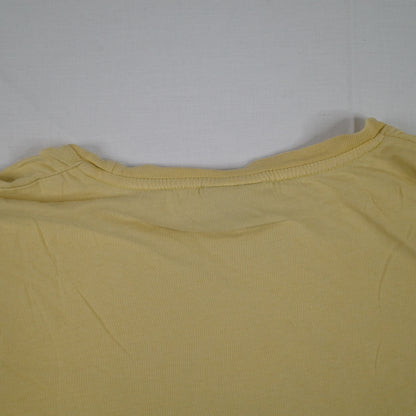 Polo Ralph Lauren Vintage 67 Horse And Rider Yellow T-Shirt Short Sleeve Mens M