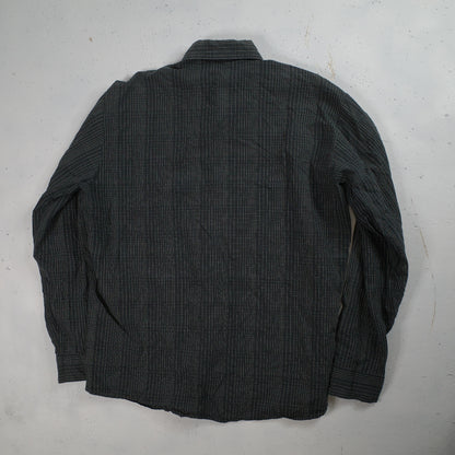 Boss Hugo Boss Checkered Vintage Button Up Shirt Mens Large