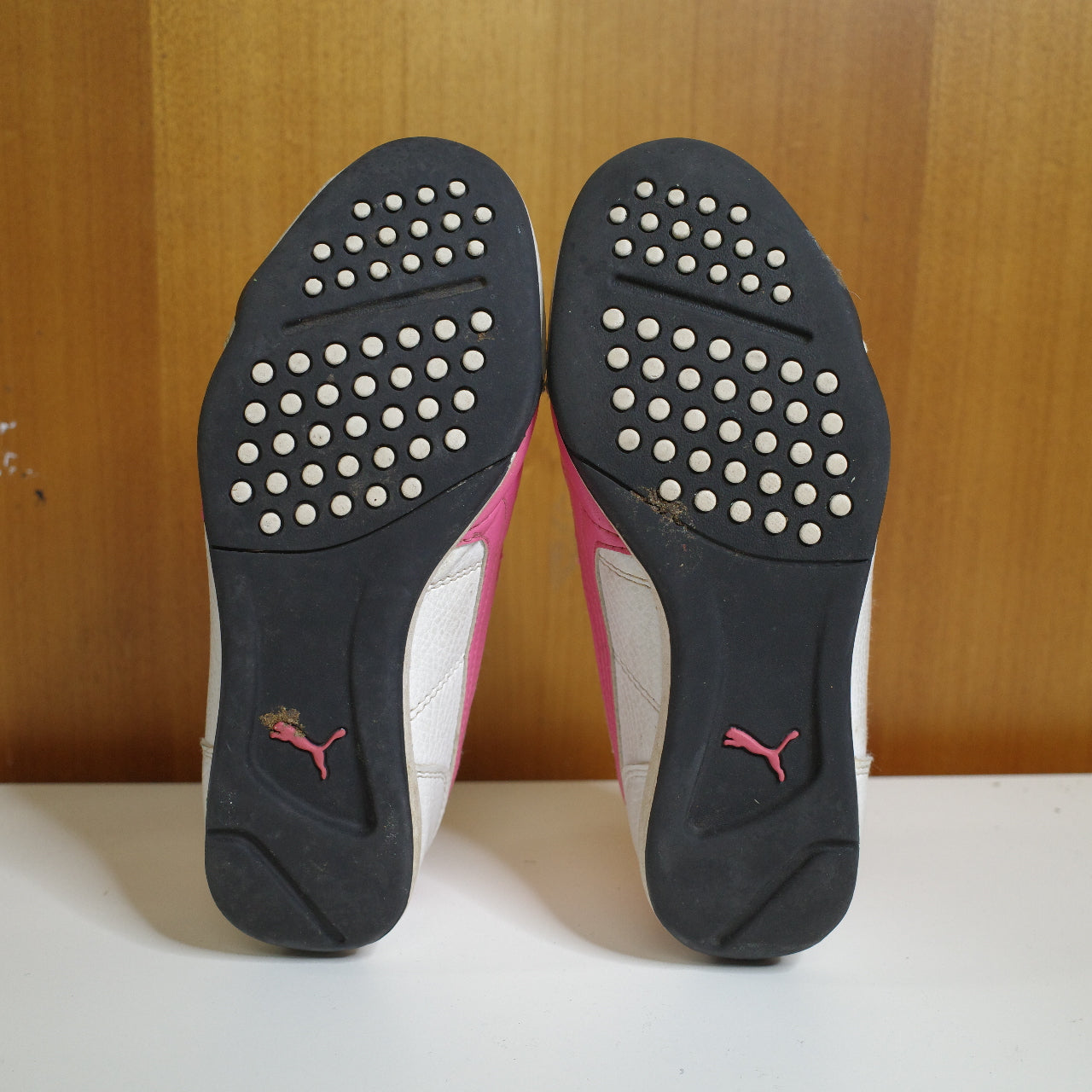 Vintage Puma Speedcat White Pink Womens Shoes 352984-06 UK2