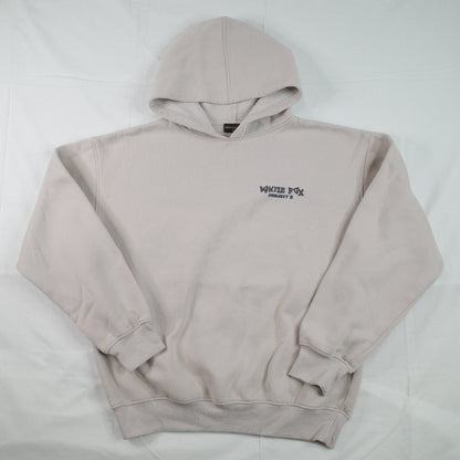 White Fox Project 5 Cream Hoodie Men's Small/Medium