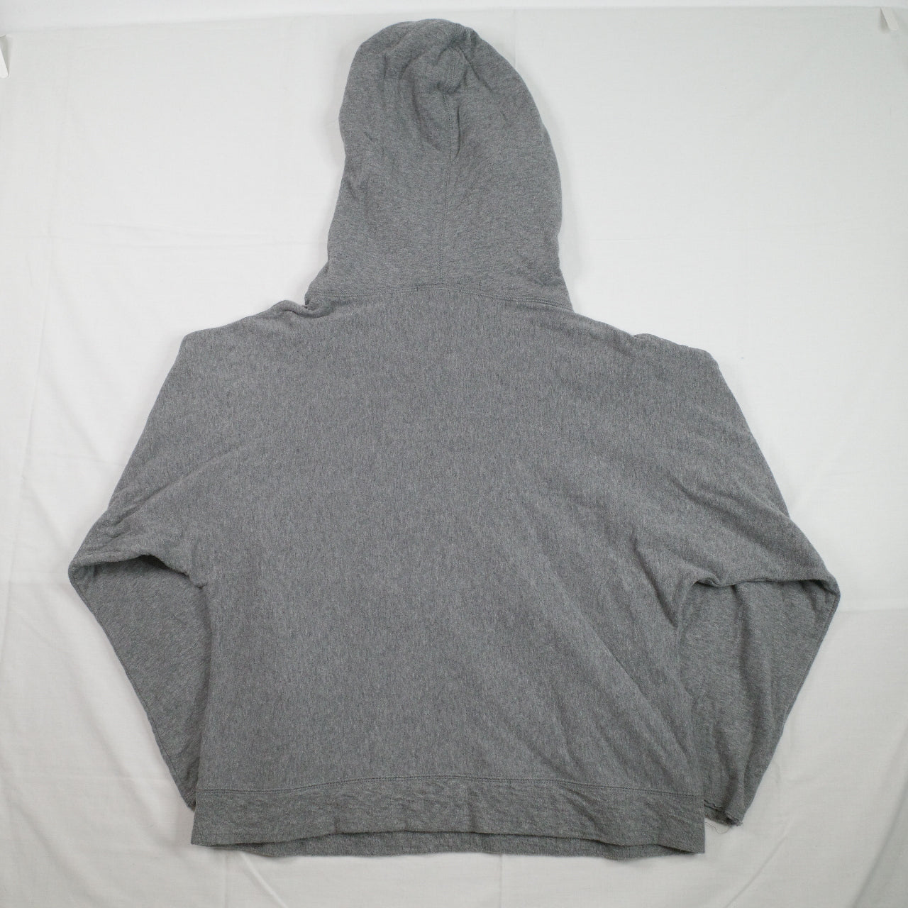 T By Alexander Wang Gray Hoodie Sweater Jacket Unhemmed Sleeves Womens Small