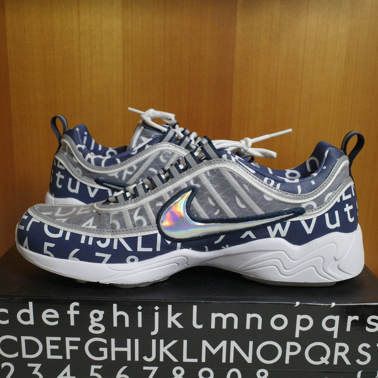 Nike Men's Air Zoom Spiridon '16 GPX Blue/White Sz 10 904336-400 Roundel