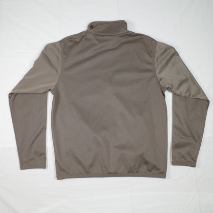Quicksilver Vintage Light Brown Full Zip Track Jacket Mens Medium