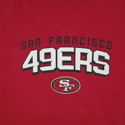 Reebok San Franciso 49ers Red T Shirt Mens XXL