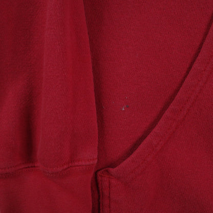 Utah Utes Hoodie Sweater Mens Small Red Sweatshirt Football Adidas Vintage