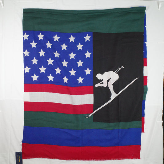 Polo Ralph Lauren Downhill Suiicde Skier Scarf