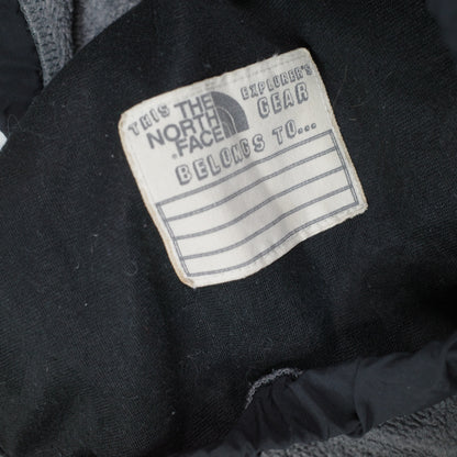 The North Face Denali Full Zip Jacket Grey Black Mens Medium