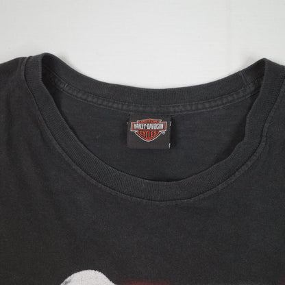 Harley Davidson Motorcycles Polar Bear Run Calgary Alberta Long Sleeve T Shirt Mens 5XL~