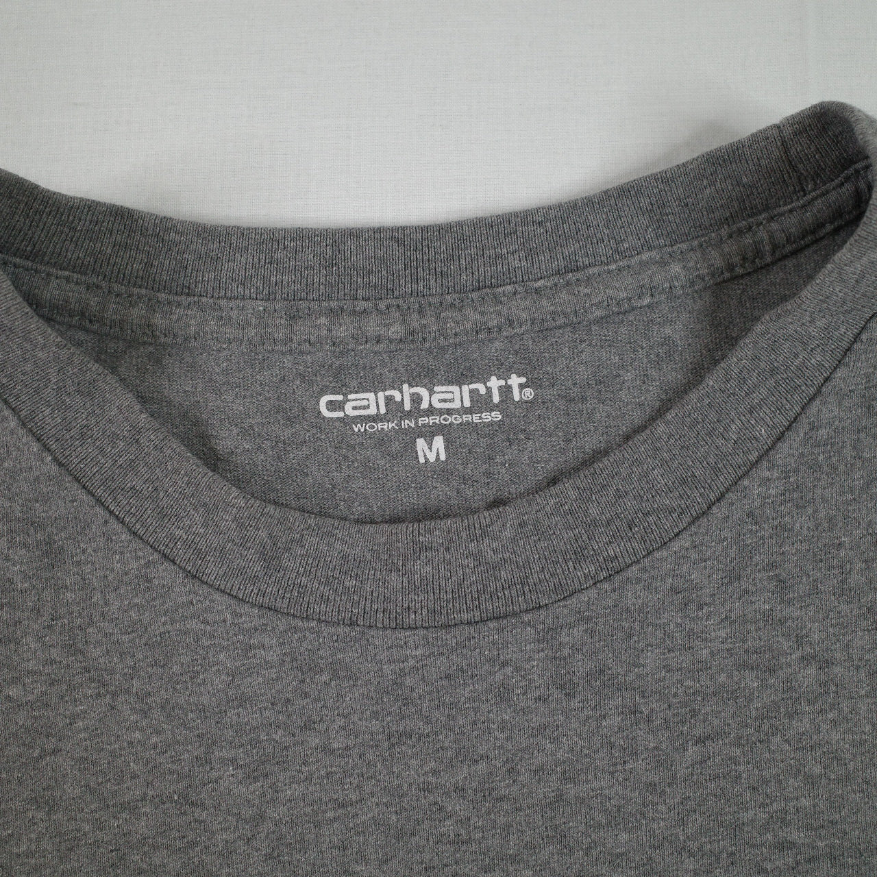 Carhartt WIP Work In Process Grey Division T Shirt Mens M