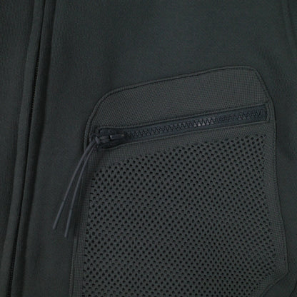 C.P. Company Metropolis Series Diagonal Raised Fleece Hoodie Grey Mens XL NWT
