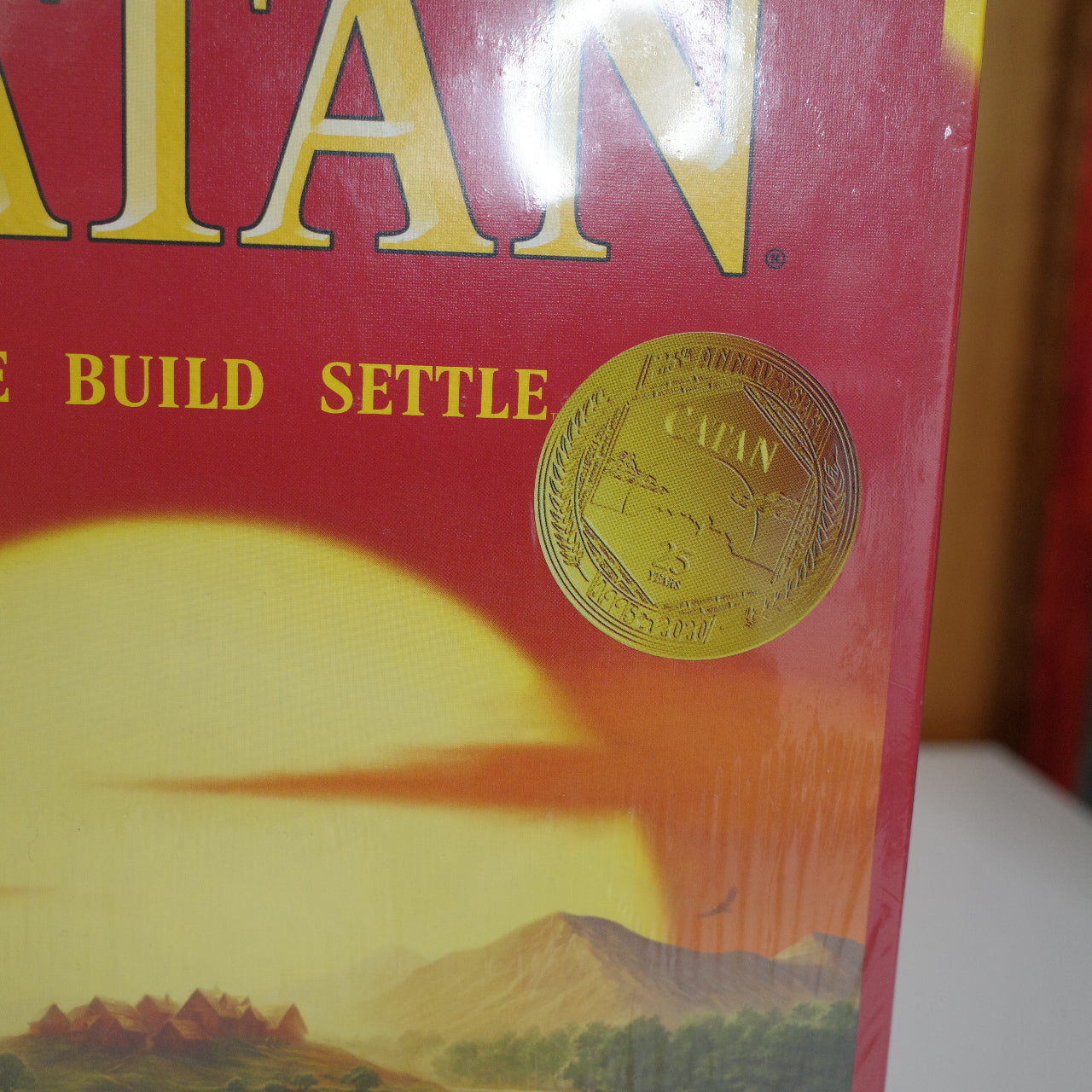 Klaus Teuber's Catan Game 25th Anniversary Trade Build Settle CN3071 NEW SEALED
