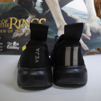 VEJA Rick Owens Knit Black Sneakers Men US 10 EU 43