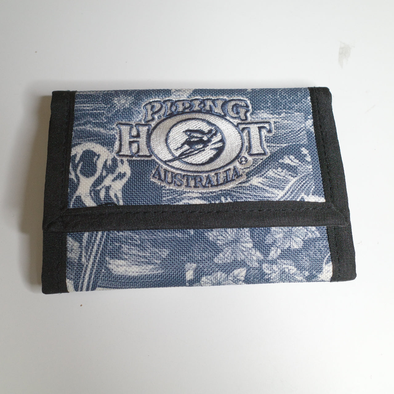 Piping Hot Australia Surf Trifold Blue Black Wallet