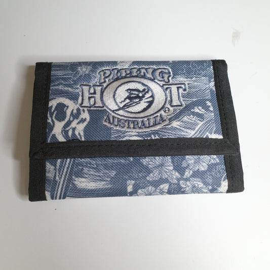Piping Hot Australia Surf Trifold Blue Black Wallet