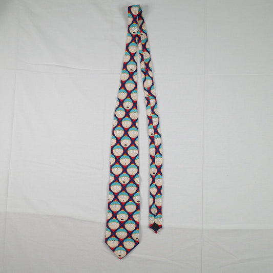 VINTAGE 1998 South Park Tie Men’s Cartman RM Style All Over Print NWOT